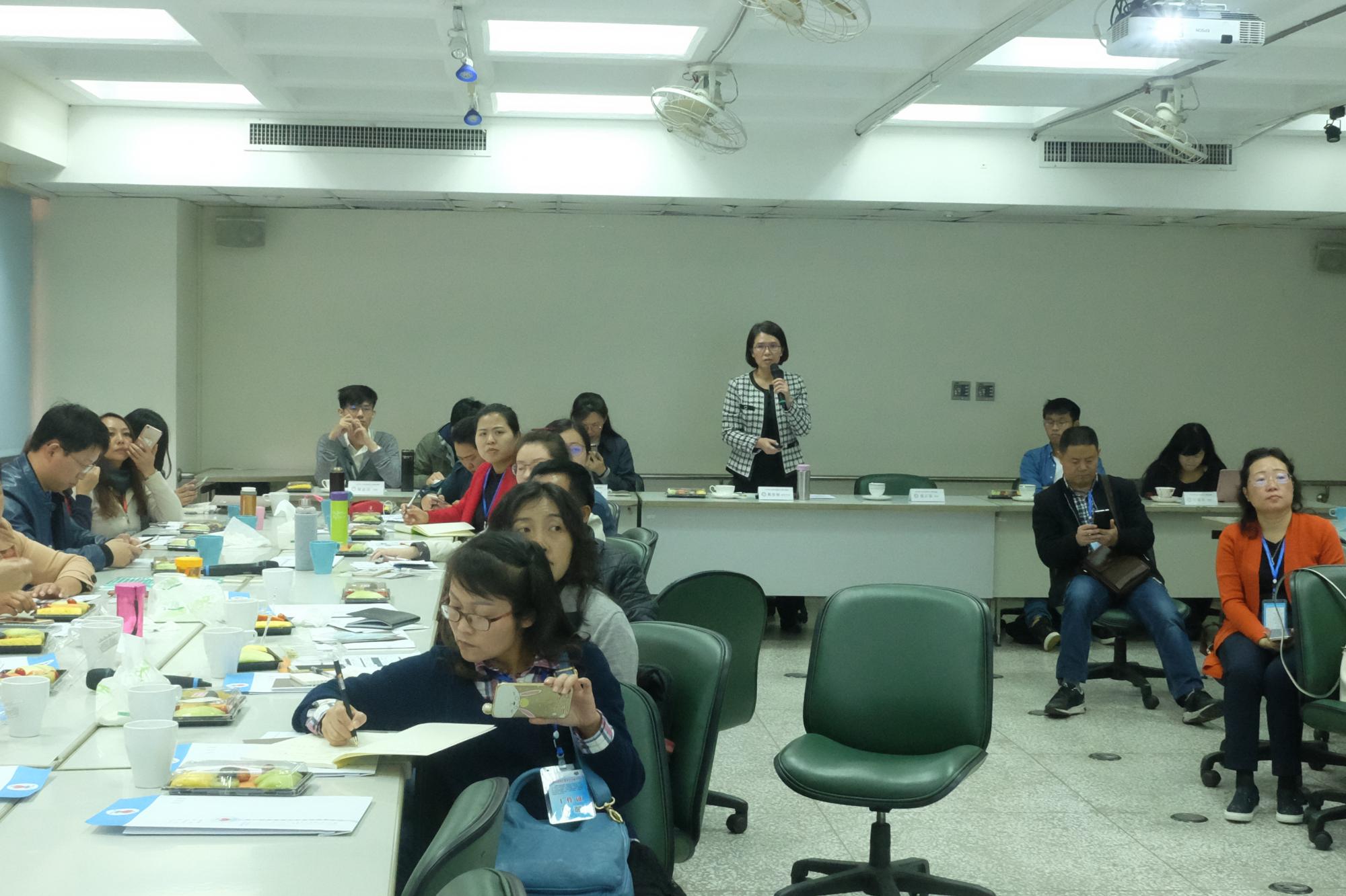 中國大陸全納教育台灣考察參訪團一行30人蒞臨本中心參訪活動照片