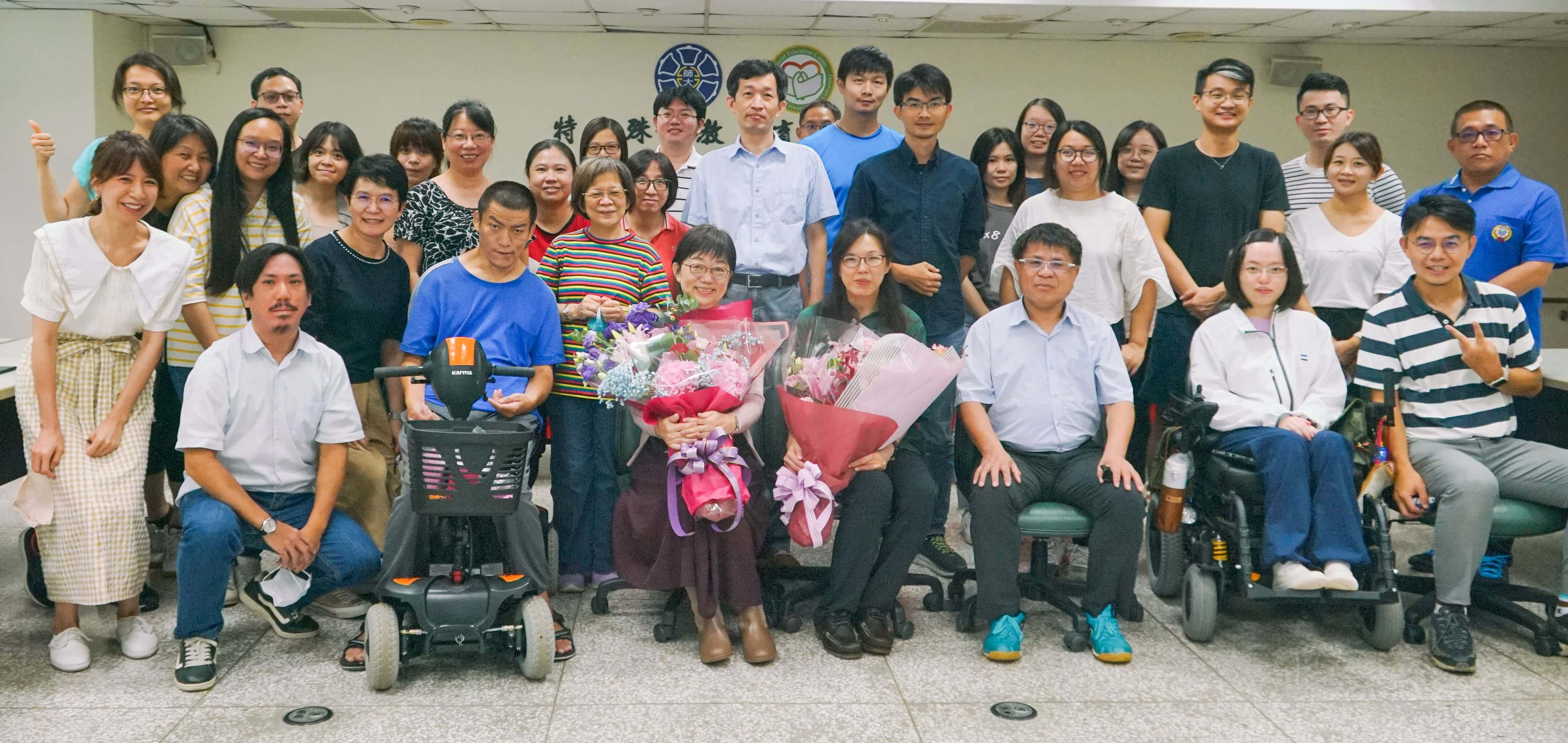 Group photo of Special Education Center members.